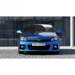 Maxton FRONT SPLITTER OPEL ASTRA H OPC / VXR NURBURG Gloss Black, Astra G