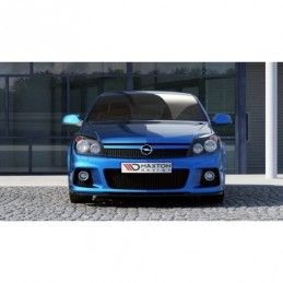 Maxton FRONT SPLITTER OPEL ASTRA H OPC / VXR NURBURG Gloss Black, Astra G