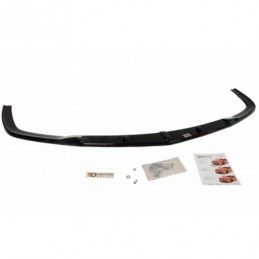 Maxton FRONT SPLITTER OPEL ASTRA H OPC / VXR NURBURG Gloss Black, Astra G