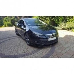 Maxton FRONT SPLITTER OPEL ASTRA J GTC Gloss Black, Astra G