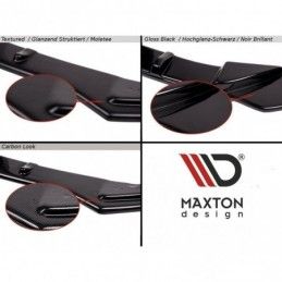 Maxton FRONT SPLITTER OPEL ASTRA J GTC Gloss Black, Astra G