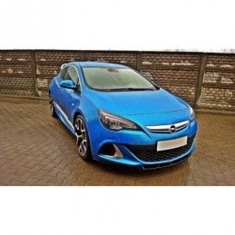 Maxton FRONT SPLITTER OPEL ASTRA J OPC / VXR NURBURG Gloss Black, Astra J