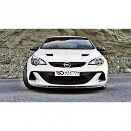 Maxton FRONT SPLITTER OPEL ASTRA J OPC / VXR NURBURG Gloss Black, Astra J