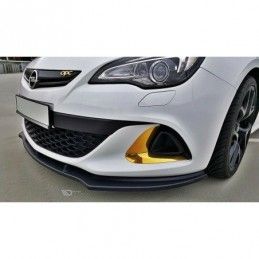 Maxton FRONT SPLITTER OPEL ASTRA J OPC / VXR v.1 Gloss Black, Astra J