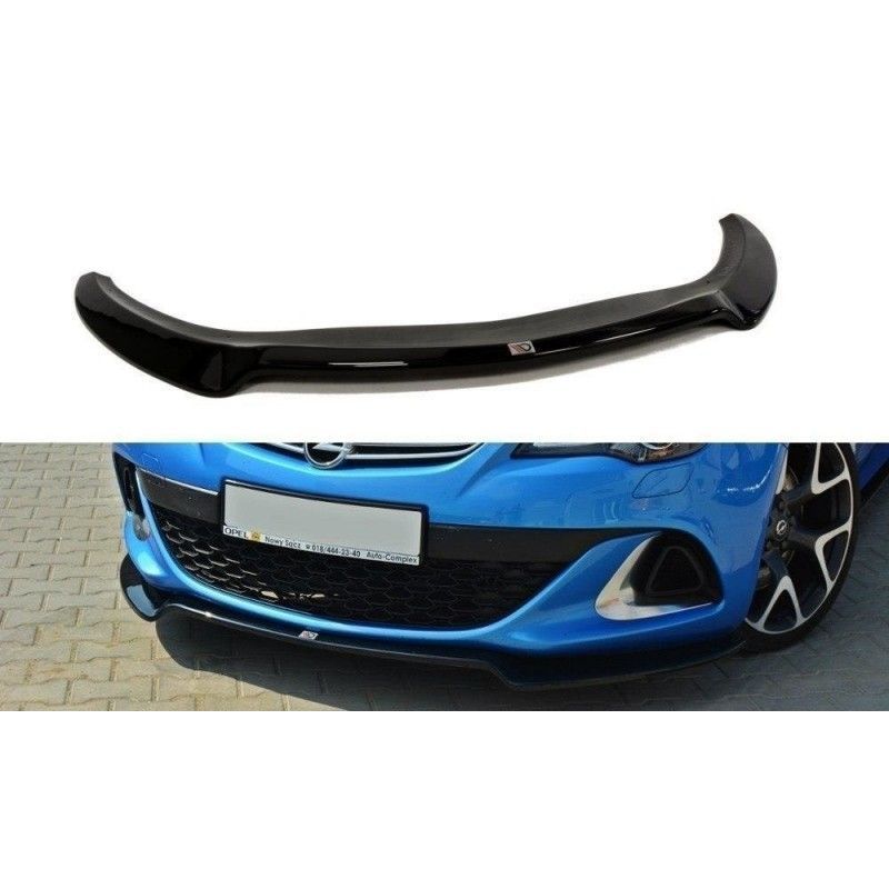 Maxton FRONT SPLITTER OPEL ASTRA J OPC / VXR v.2 Gloss Black, Astra J