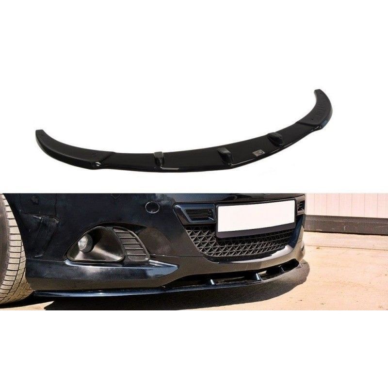 Maxton FRONT SPLITTER OPEL CORSA D (FOR OPC / VXR) Gloss Black, Corsa D