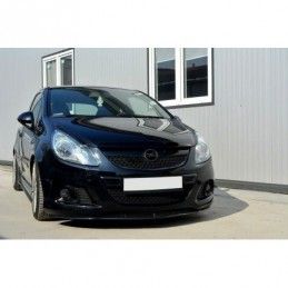 Maxton FRONT SPLITTER OPEL CORSA D (FOR OPC / VXR) Gloss Black, Corsa D