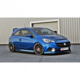 Maxton FRONT SPLITTER OPEL CORSA E OPC / VXR Gloss Black, CORSA E