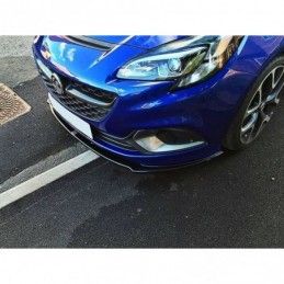 Maxton FRONT SPLITTER OPEL CORSA E OPC / VXR Gloss Black, CORSA E