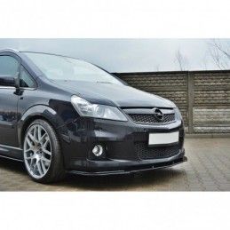 Maxton FRONT SPLITTER OPEL ZAFIRA B OPC / VXR Gloss Black, ZAFIRA