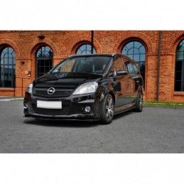 Maxton FRONT SPLITTER OPEL ZAFIRA B OPC / VXR Gloss Black, ZAFIRA