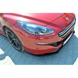 Maxton FRONT SPLITTER V.1 PEUGEOT RCZ FACELIFT Gloss Black, RCZ