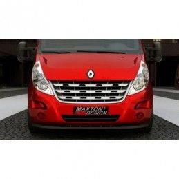 Maxton FRONT SPLITTER RENAULT MASTER MK3 Gloss Black, Master