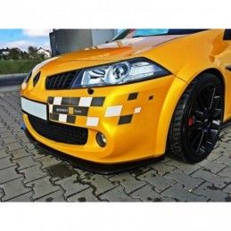 Maxton FRONT SPLITTER RENAULT MEGANE II RS (Facelift) Gloss Black, Megane II