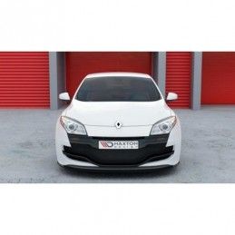 Maxton FRONT SPLITTER RENAULT MEGANE 3 RS v.1 Gloss Black, Megane III