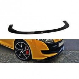 Maxton FRONT SPLITTER RENAULT MEGANE 3 RS v.2 Gloss Black, Megane III