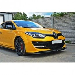 Maxton FRONT SPLITTER RENAULT MEGANE 3 RS v.2 Gloss Black, Megane III