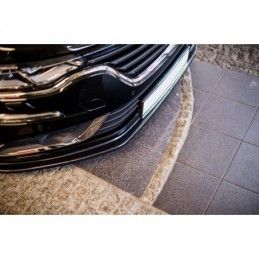 Maxton FRONT SPLITTER RENAULT TALISMAN V.1 Gloss Black, Talisman