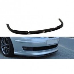 Maxton FRONT SPLITTER SAAB 9-3 AERO Gloss Black, SAAB