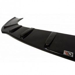 Maxton FRONT SPLITTER SEAT LEON MK1 (FOR SEAT SPORT BUMPER) Gloss Black, Leon Mk1 / Cupra