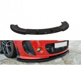 Maxton FRONT SPLITTER SEAT LEON MK2 MS DESIGN Gloss Black, Leon Mk2 / Cupra