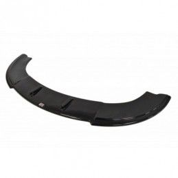 Maxton FRONT SPLITTER SEAT LEON MK2 MS DESIGN Gloss Black, Leon Mk2 / Cupra