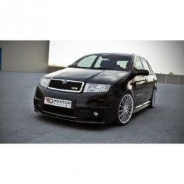 Maxton Front Splitter Skoda Fabia RS Mk1 Gloss Black, Fabia I