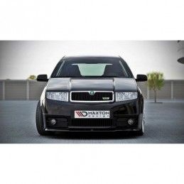 Maxton Front Splitter Skoda Fabia RS Mk1 Gloss Black, Fabia I