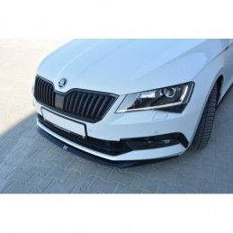 Maxton Front Splitter V.1 Skoda Superb Mk3 Gloss Black, Superb