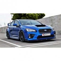 Maxton FRONT SPLITTER v.1 SUBARU WRX STI Gloss Black, MAXTON DESIGN