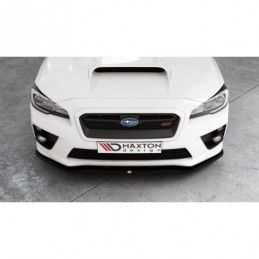 Maxton FRONT SPLITTER v.2 SUBARU WRX STI Gloss Black, MAXTON DESIGN