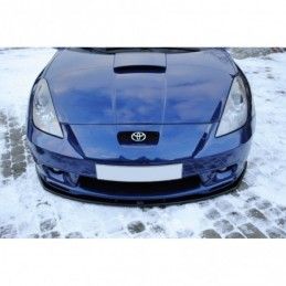 Maxton FRONT SPLITTER TOYOTA CELICA T23 TS PREFACE Gloss Black, Celica