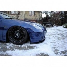 Maxton FRONT SPLITTER TOYOTA CELICA T23 TS PREFACE Gloss Black, Celica