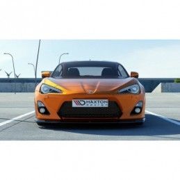 Maxton FRONT SPLITTER TOYOTA GT86 Gloss Black, GT86