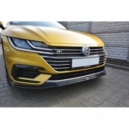 Maxton FRONT SPLITTER v.1 VW ARTEON Gloss Black, Arteon