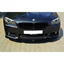 Maxton FRONT SPLITTER V.2 for BMW 5 F10/F11 MPACK Gloss Black, Serie 5 F10/ F11