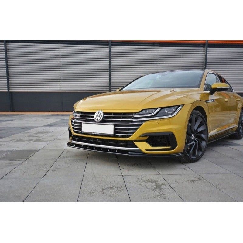 Maxton FRONT SPLITTER v.3 VW ARTEON Gloss Black, Arteon