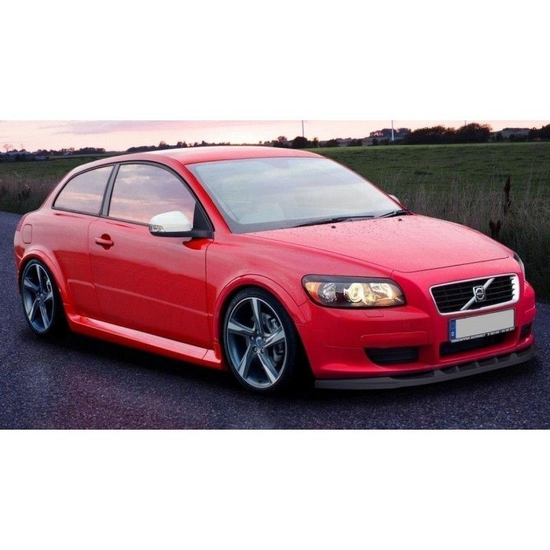 Maxton Front Splitter VOLVO C30 Gloss Black, C30