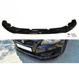 Maxton FRONT SPLITTER v.1 VOLVO V50F R-DESIGN Gloss Black, V50