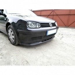 Maxton FRONT SPLITTER VW GOLF IV Gloss Black, Golf 4