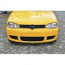 Maxton FRONT SPLITTER VW GOLF IV R32 Gloss Black, Golf 4