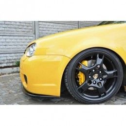 Maxton FRONT SPLITTER VW GOLF IV R32 Gloss Black, Golf 4