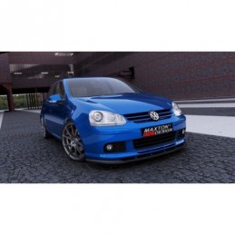 tuning FRONT SPLITTER VW GOLF MK5 (FIT ONLY WITH VOTEX FRONT LIP) Gloss Black