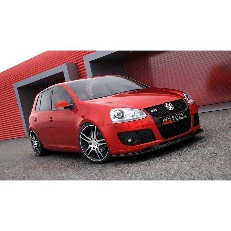 Maxton FRONT SPLITTER VW GOLF V GTI Gloss Black, Golf 5