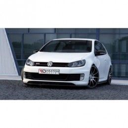 Maxton FRONT SPLITTER VER.2 VW GOLF VI (FOR GOLF GTI 35TH) Gloss Black, golf 6