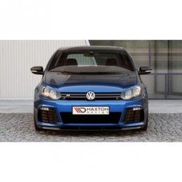 Maxton FRONT SPLITTER VW GOLF VI R CUPRA LOOK Gloss Black, golf 6