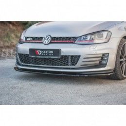 Maxton Front Splitter V.1 VW Golf 7 GTI Gloss Black, Golf 7