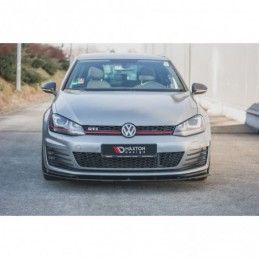 Maxton Front Splitter V.1 VW Golf 7 GTI Gloss Black, Golf 7