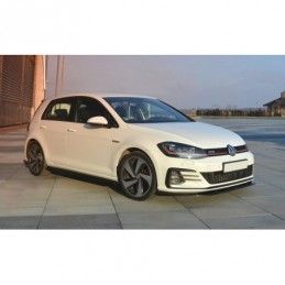 Maxton FRONT SPLITTER VW GOLF VII GTI FACELIFT V.1 Gloss Black, Golf 7