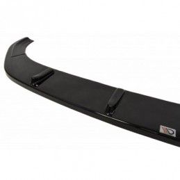 Maxton Front Splitter V.1 VW Golf 7 R / R-Line Gloss Black, Golf 7